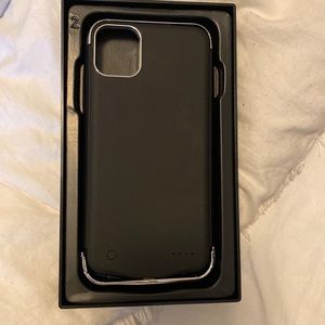 Black charging case